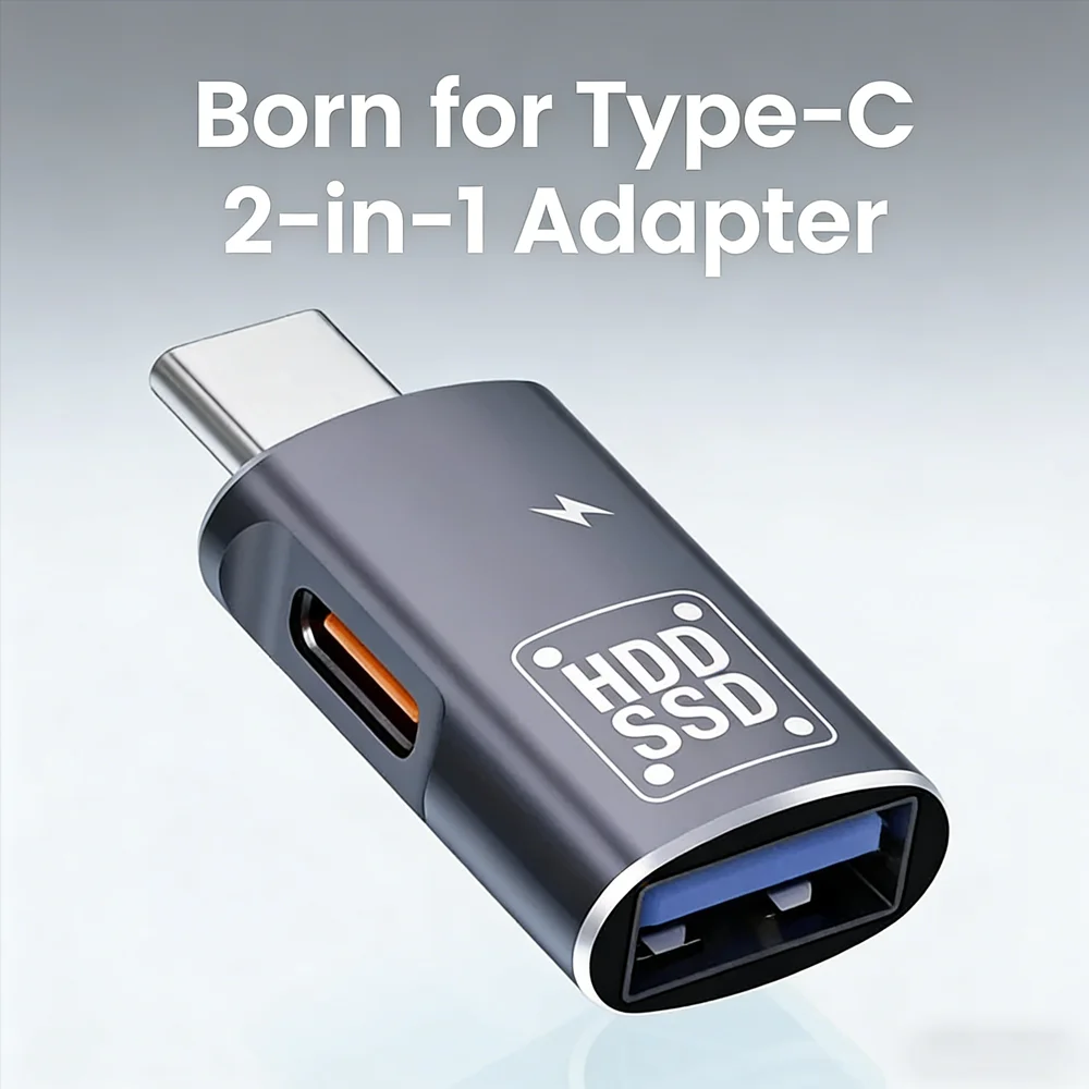2 In 1 Type C Otg A…