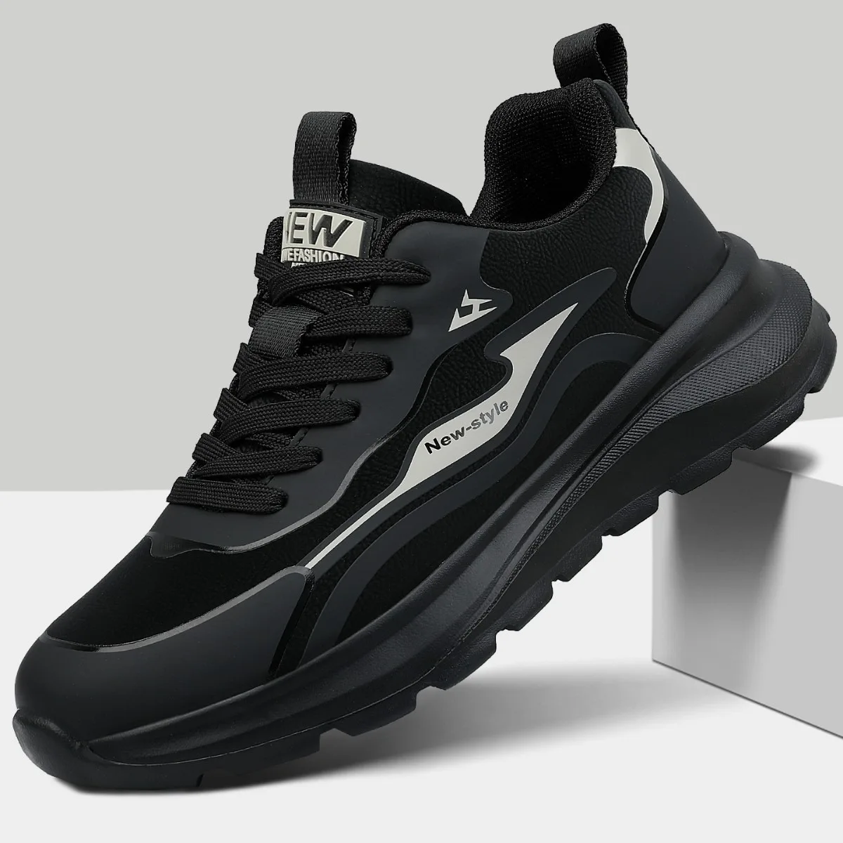 

Men's Spring Summer 2026 New Bla Breathable Me Sports Oes Comfortable Soft Bot Casual Oes Versatile Low Top Sneakers