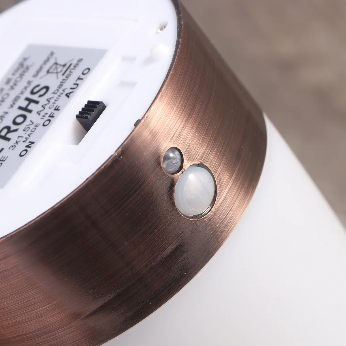 

Metal Round Led Night Light Wireless Motion Sensor Lamp For Bathroom Hallway Auto On Off 3 Modes Induction Light