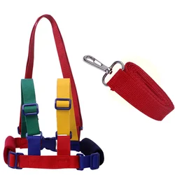 Fashionable Color Matching Baby Learning To Walk Traction Rope Children Travel and Going Out Anti-lost Leash Baby Safety Belt