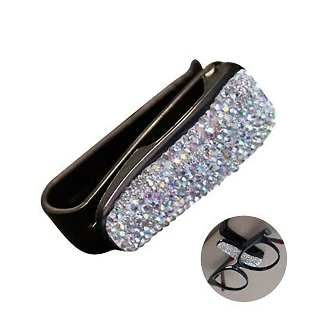 1 Pcs Glasses Clip Accessories Car Glasses Sunglasses Card Ticket Holder Clip Sun Visor Practical High Quality