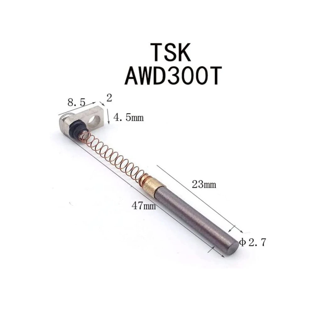10 قطعة LY49 ماكينة تقطيع أصلية المغزل الإلكترونية القطاعة فرشاة كربون آلة تقطيع فرشاة فضية DFD3350 NCBZ