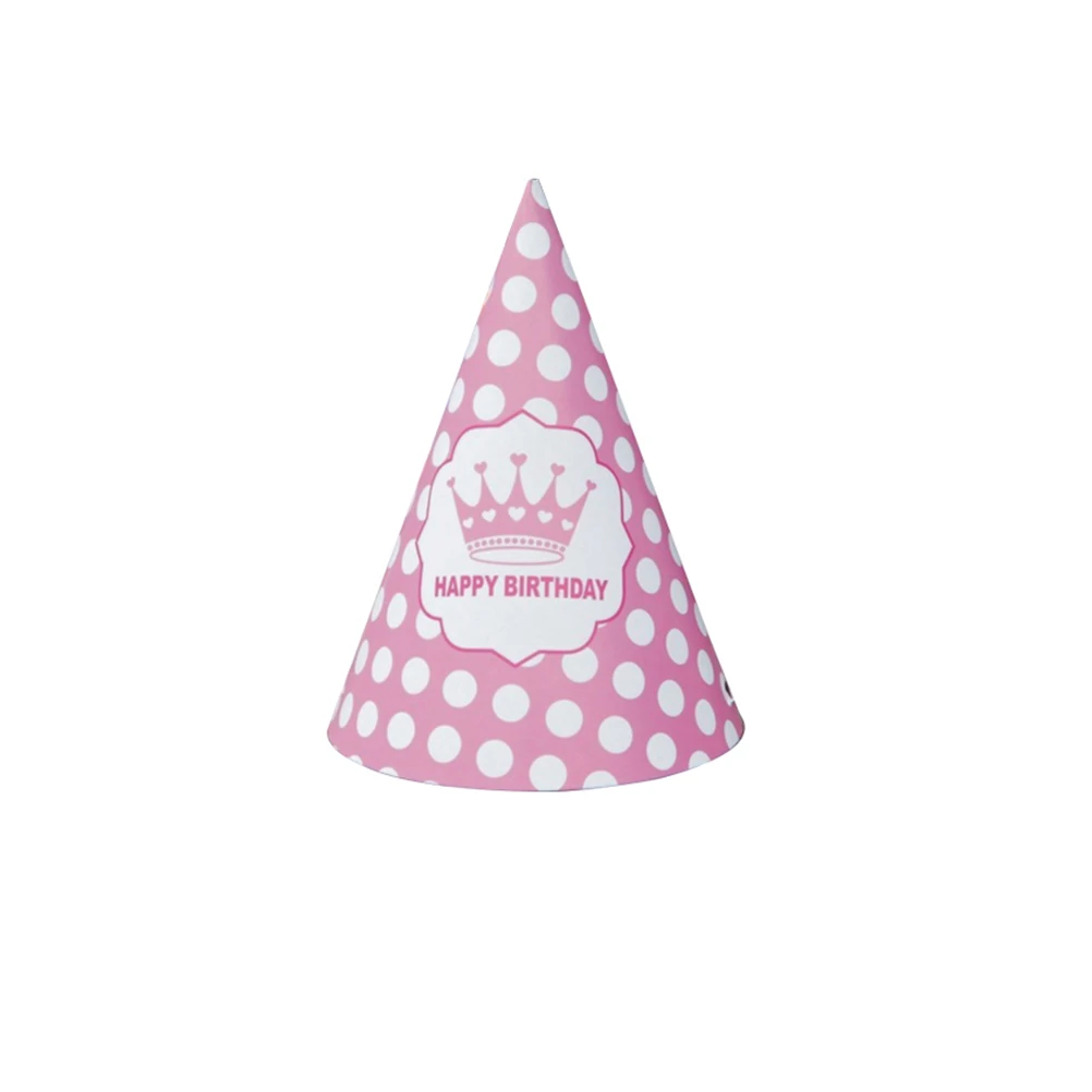 

20 pcs Glitter Birthday Cone Hats Sparkle Party Crowns s Birthday Decorations For Girl Boy Pentagram Music Pink