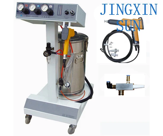 WX-101 Electrostatic Spray Powder Coating  Spraying