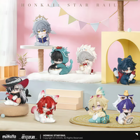 Honkai Star Rail Male Dormitory Series Blind Box Q.Ver Mini Blade Sunday Anime Desktop Ornament Trend Game Merchandise Cute Gift