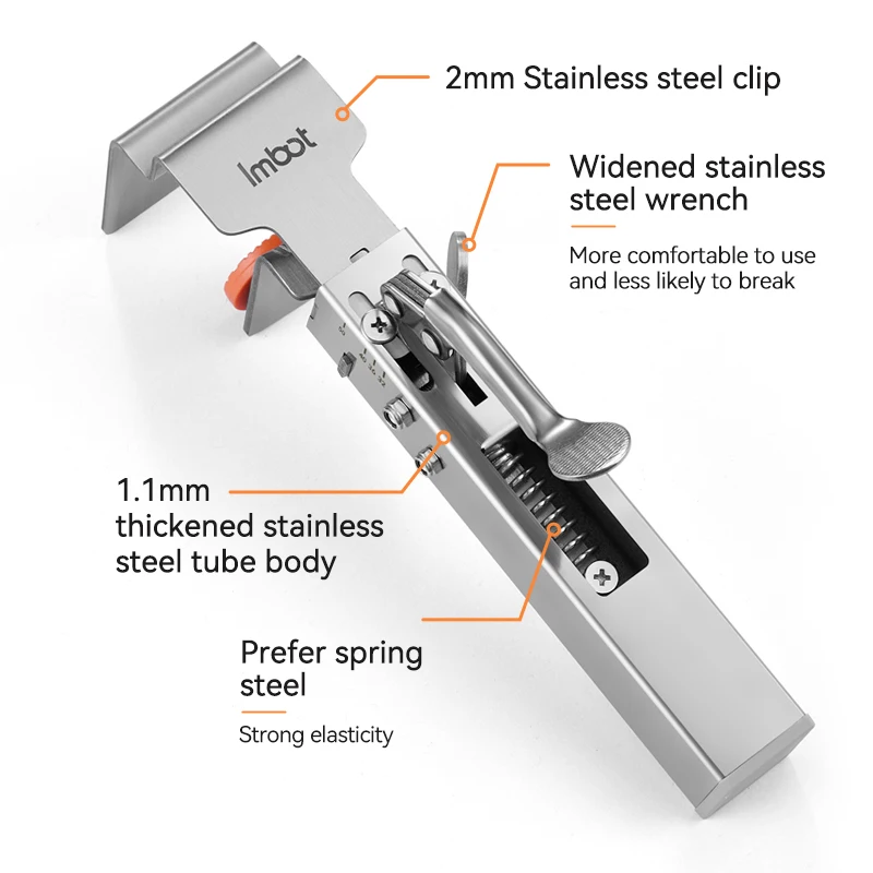 IMBOT drawer fastening clip Drawer front mounting clip for accurate and quick installation of drawer panels, adjustable