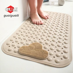 Bathroom non-slip mat，PVC Safety Bathroom non-slip mat，Rectangle Soft Shower Bathtub Pad，massage rug ，Foot Brush bath carpet