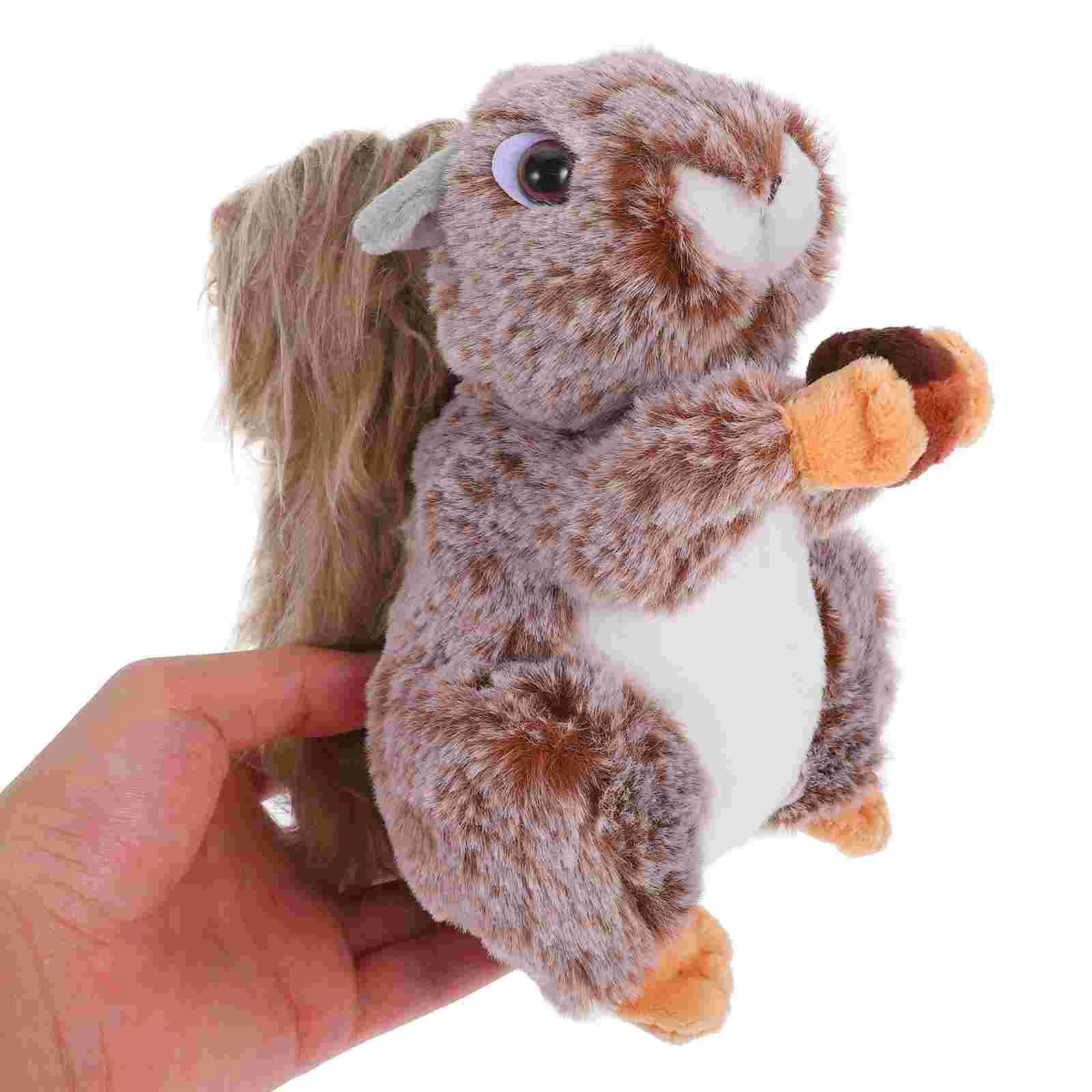 Esquilo brinquedo de pelúcia menina brinquedos urso de pelúcia animal mini pp algodão criança dos desenhos animados