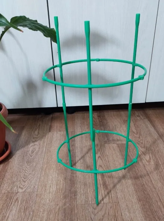 Reusable Modular Plant Support System for Tomato Plants and Vines ABS Garden Trellis Frame for Indoor and Outdoor Use