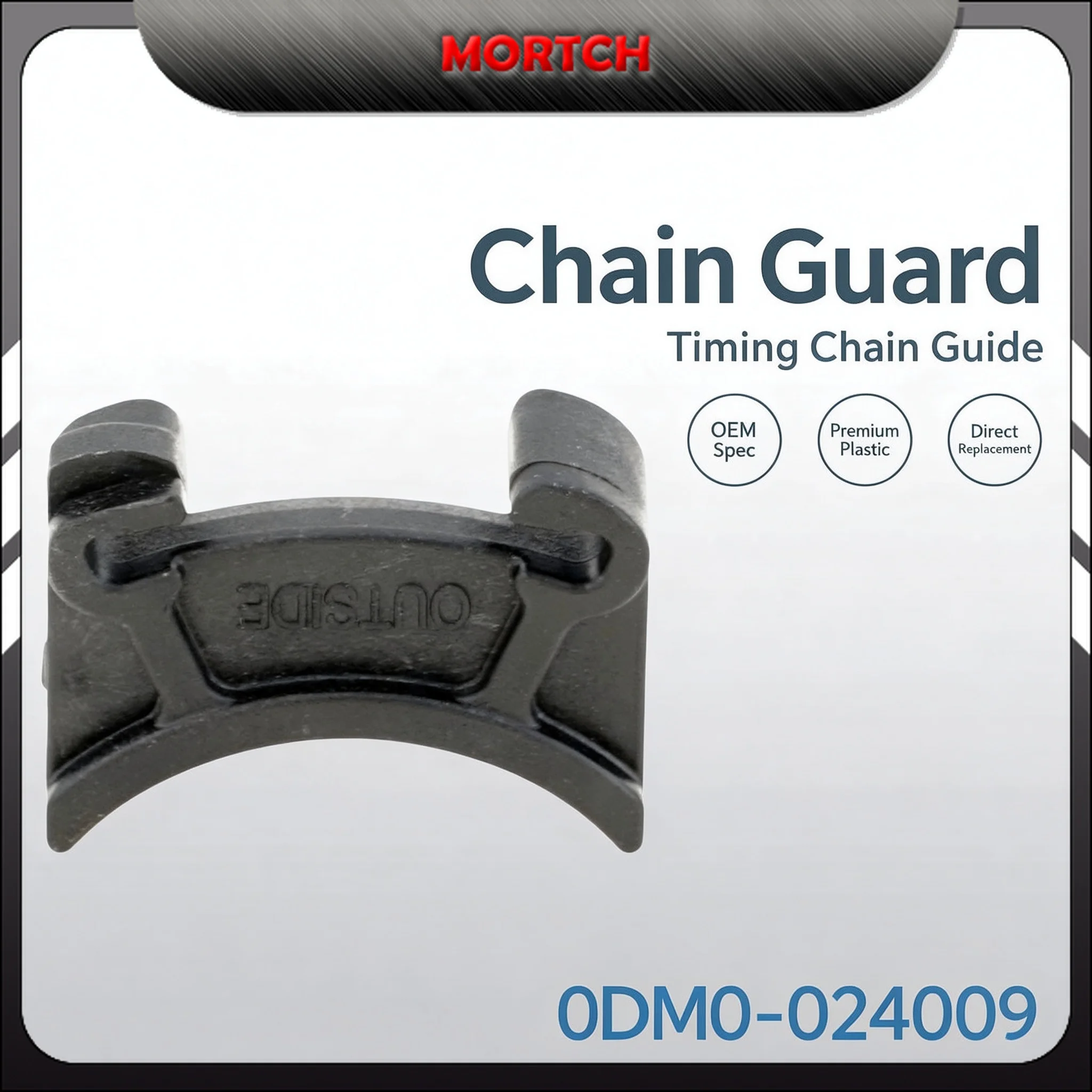 For CFMoto Chain Guard 0DM0-024009 Timing Chain Guide CForce C4/C5 250NK 250SR 300NK 300SR Engine Parts