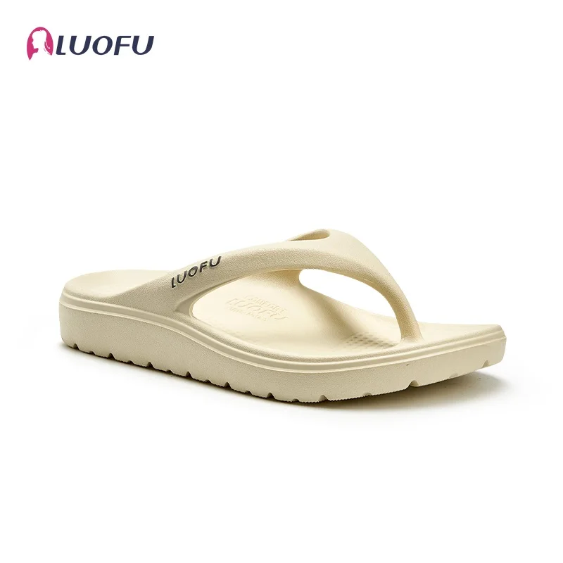 LUOFU Women's Minimalist Non-Slip Flip Flops, Comfy Thong Sandals For Indoor & Outdoor, Summer