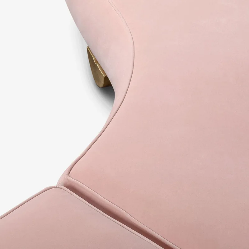 Sofá curvo sala de estar luz luxo pós moderno multi pessoa tecido sofá combinação quarto