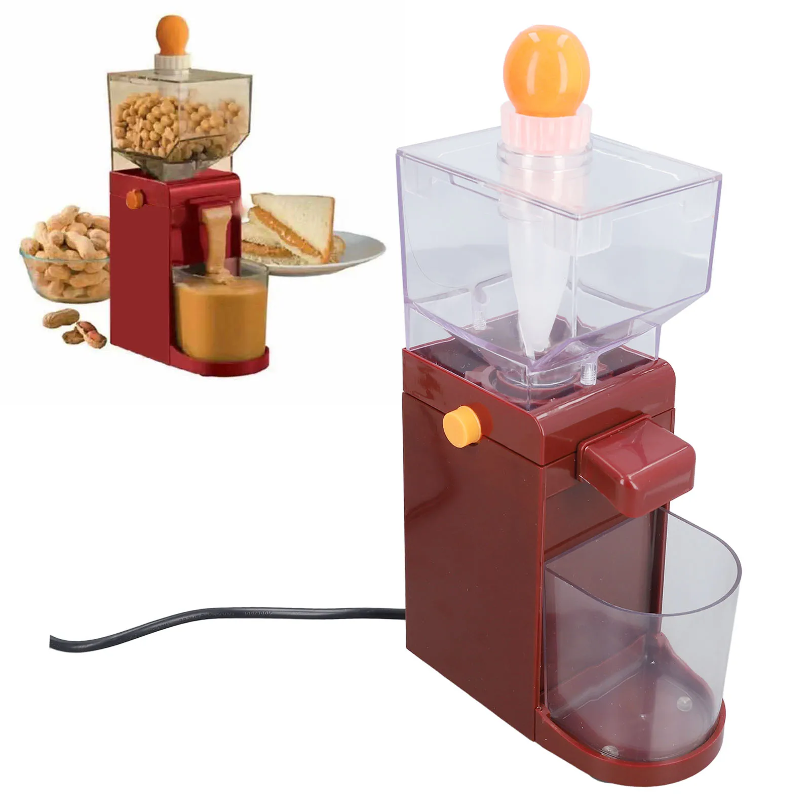 

Машина из АБС-пластика и силикона, съемный шлифовальный диск от 70 до 120 Вт, электрическая зерношлифовальная машина, безопасна и здоровая для миндаля