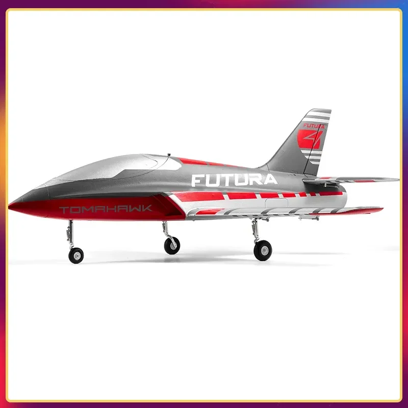 طائرة Fms Rc 64 مللي متر فوتورا توماهوك مع اللوحات مدرب رياضي مروحة أنبوبية Edf Jet 3 ألوان نموذج طائرة هواية طائرة Avion Pnp