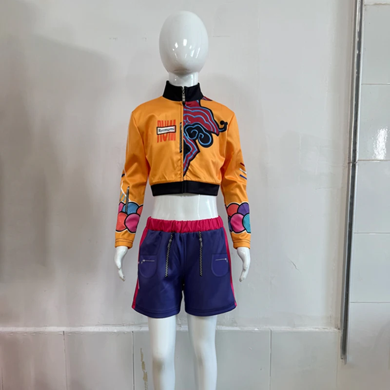 

New Zoey Cosplay Girl Group Rumi Kids Costume Mira Outfit Favorite Stage Performance Clothes Halloween Animated Movie Dress Up