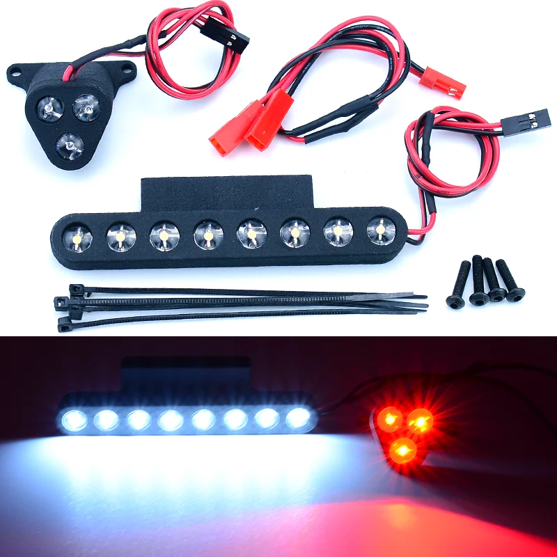 LED-Scheinwerfer, Rücklicht-Beleuchtungssystem für 1/8 ARRMA NOTORIOUS 6S V5 4X4 BLX Stunt Truck Car