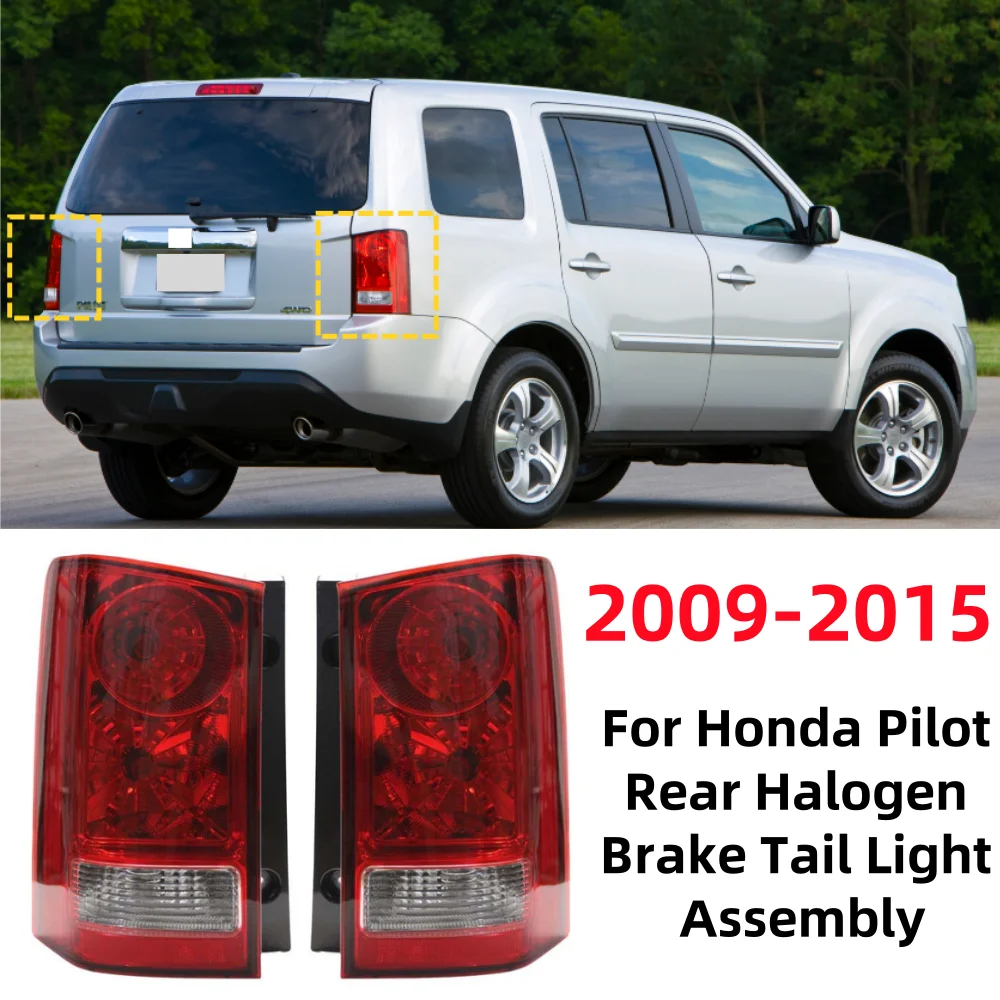 

Для Honda Pilot 2009-2015 версия США автомобильный задний бампер галогенный тормозной фонарь в сборе с лампочкой OE: TCWD-HAPT09