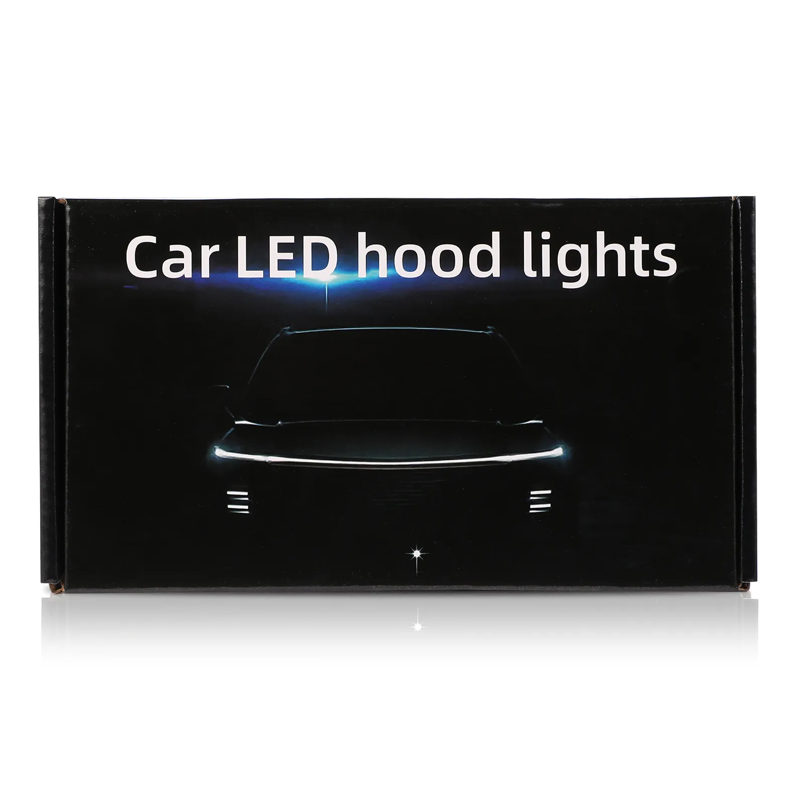 

Car Rgb LED Hood Light Strip App Control Engine Cover Daytime Running Light Strip Exterior Car LED Lights