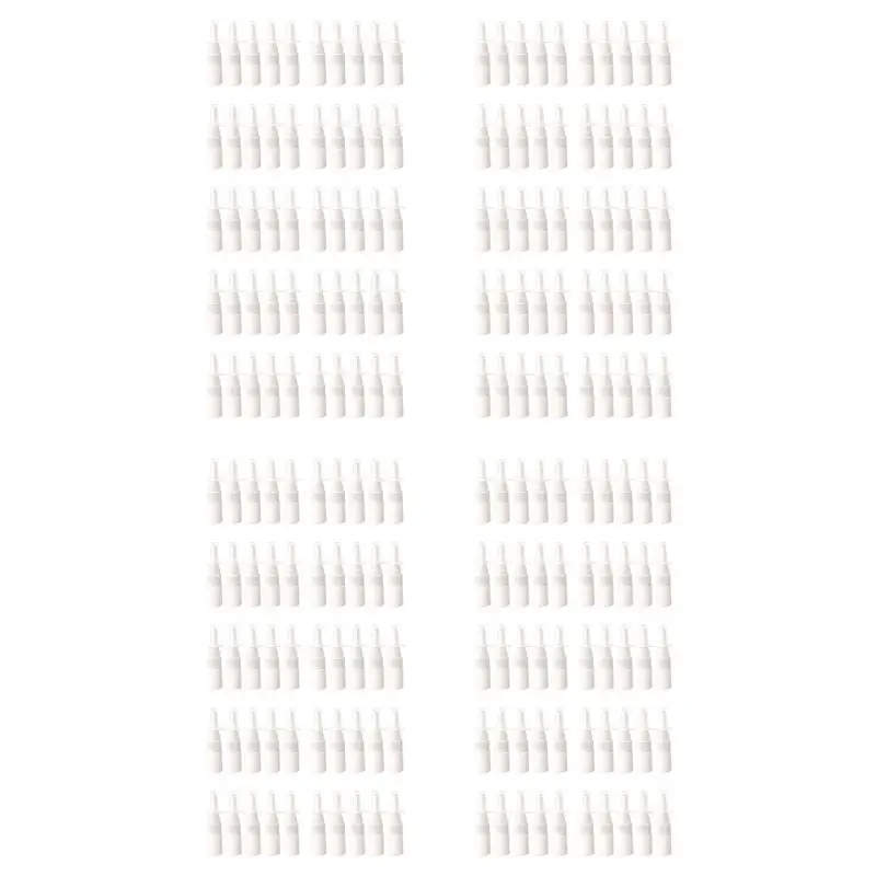 

A84X-200Pcs 10Ml Spray Bottle Refillable Plastic Mist Nose Nasal Sprayer