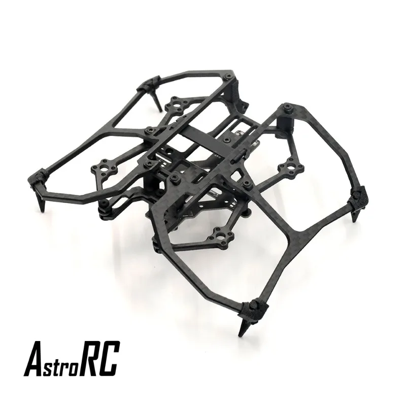 

AstroRC CarbonFly20V3 2-inch 93mm FPV Frame O4 PRO Bluetooth LED Lights for RC Racing Drones Freestyle Cinewhoop Toys Hobbyists