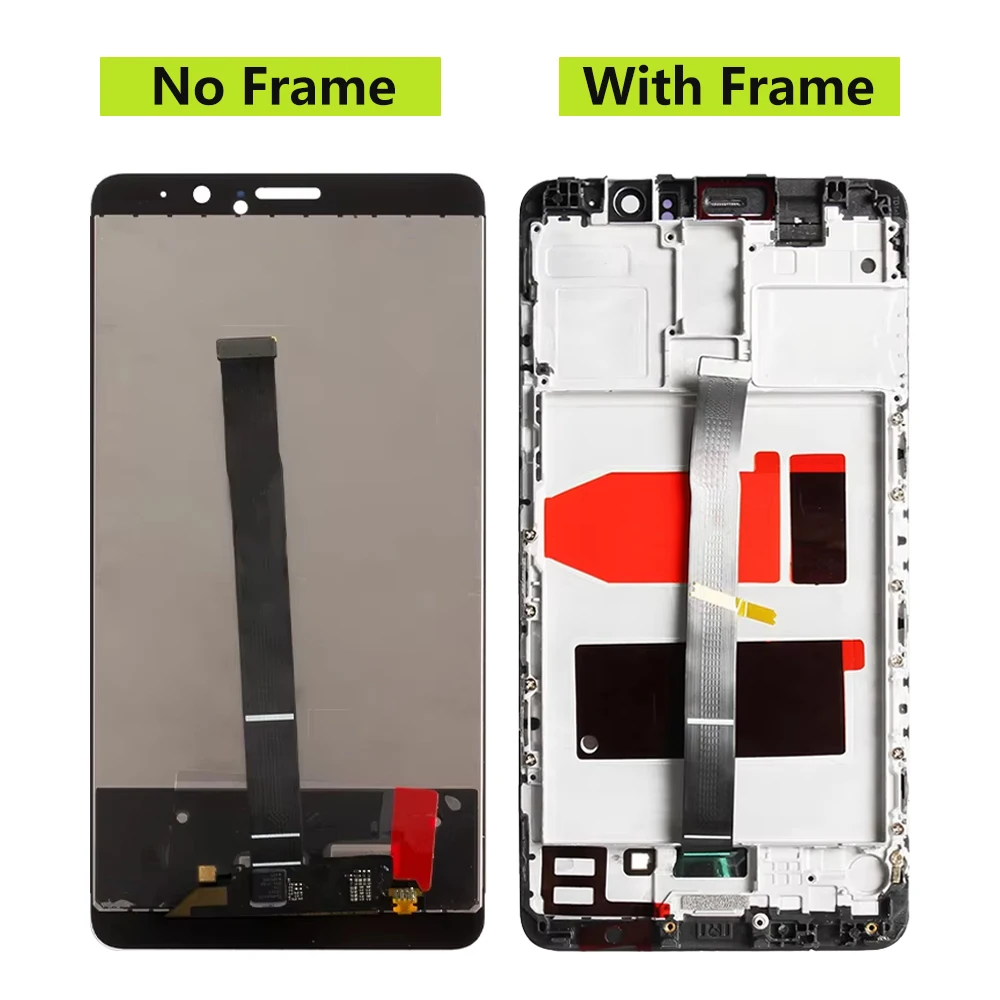 5.9\'\' IPS LCD For Huawei Mate 9 LCD Display with Frame Touch Screen Digitizer Assembly For Mate9 LCD MHA-L29, MHA-L09, MHA-AL00