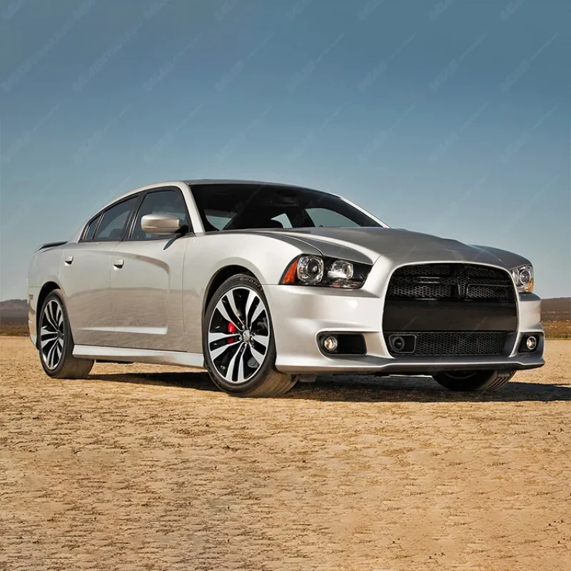 

PP Material Body Kit for Charger 08-14 Upgrade to SRT Style Bodykit Front Bumper Grill Rear Bumper Hood