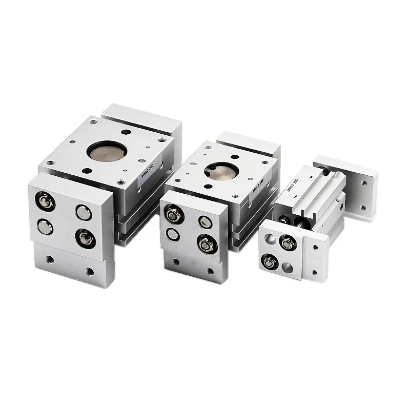 MHL2 Series Pneumatic Cylinder Double Acting Air Finger Cylinders Replacement T Type Air Parallel Gripper