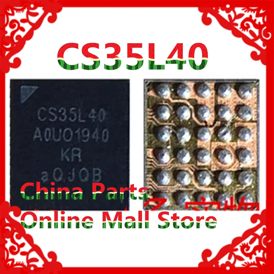 CS35L40 لسامسونج S10 S10 + الصوت IC الصوت الموسيقى رقاقة 30 دبابيس