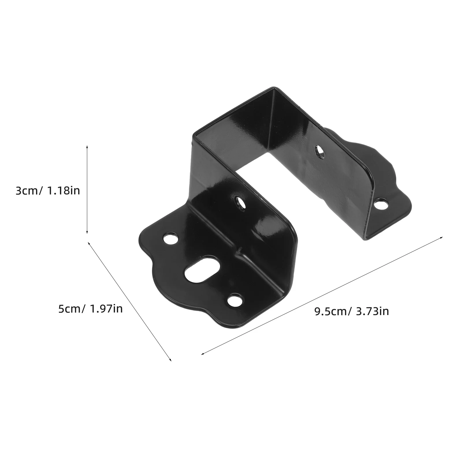 4 шт. аппаратные аксессуары, утолщенные кронштейны для поручней кровати, сверхпрочные металлические крепления, прочная пряжка для петли кровати для длительного использования
