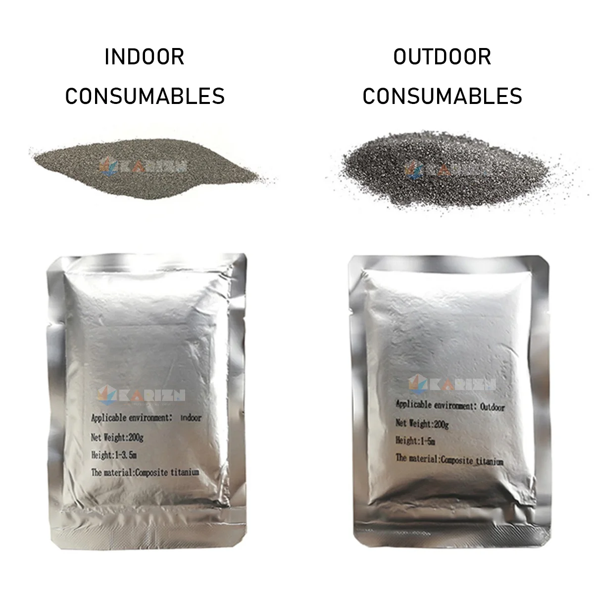 Pure Titanium Ti Powder Indoor Outdoor Use Cold Sparkular Machine Consumable Stage Pyro Powder Birthday DJ Bar Stage Firework