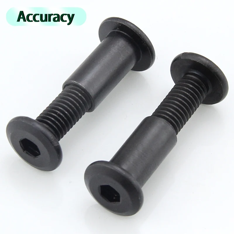 M6 Black Female Screw To Lock Screw Nut Butt Screw Inner Six Combination Plywood Screw To Knock Screw Home Repair Bolts