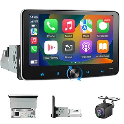 Single 1 Din 7 Inch Android Car multimedia Radio Player Android Auto CarPlay Navigation WIFI EQ MP5 Player BT Stereo Head unit