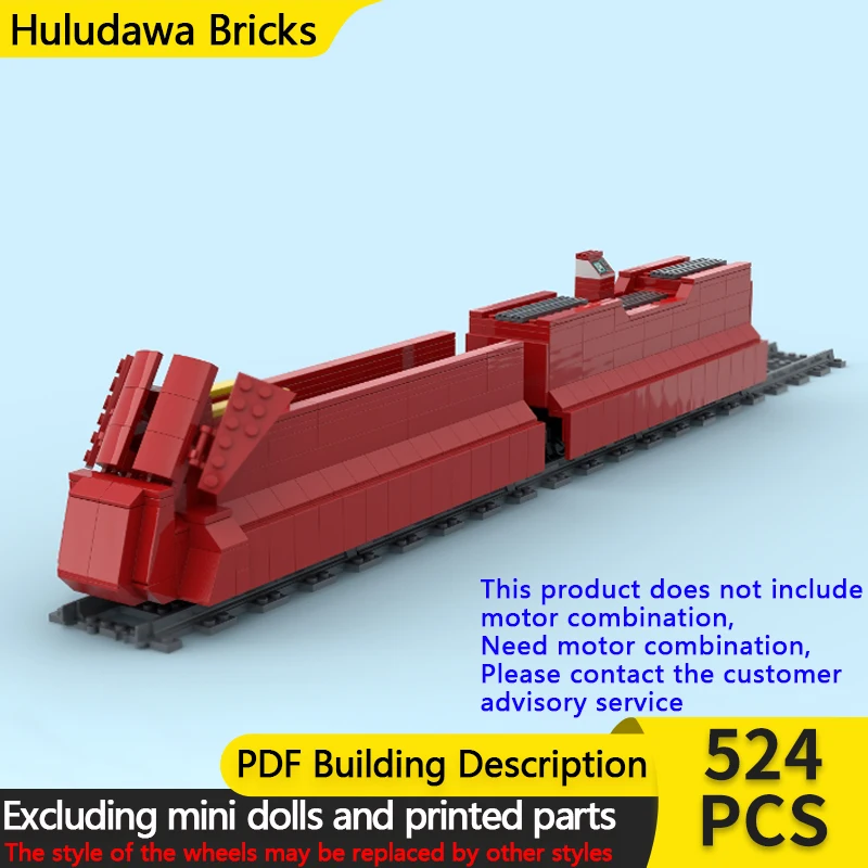 City Car Model MOC Building Bricks Railway Freight Cars Modular Technology Children Holiday Gifts Assemble Toys Suit