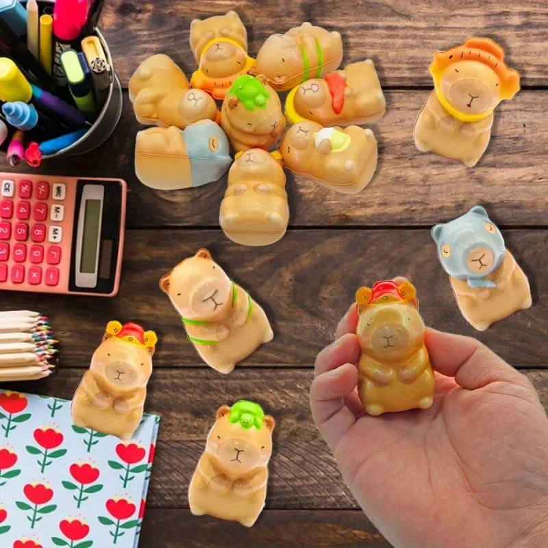 Juguete Antiestrés Capybara Squeeze Toys - close-up view