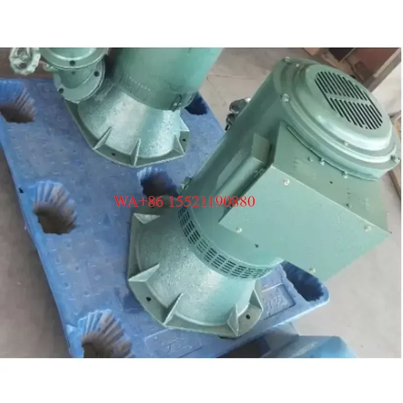 WMWMNU for 4000W Hydraulic Turbine Generator Water Flow Household Power Generation 500W-50KW Inclined Impact Hydro Turbine
