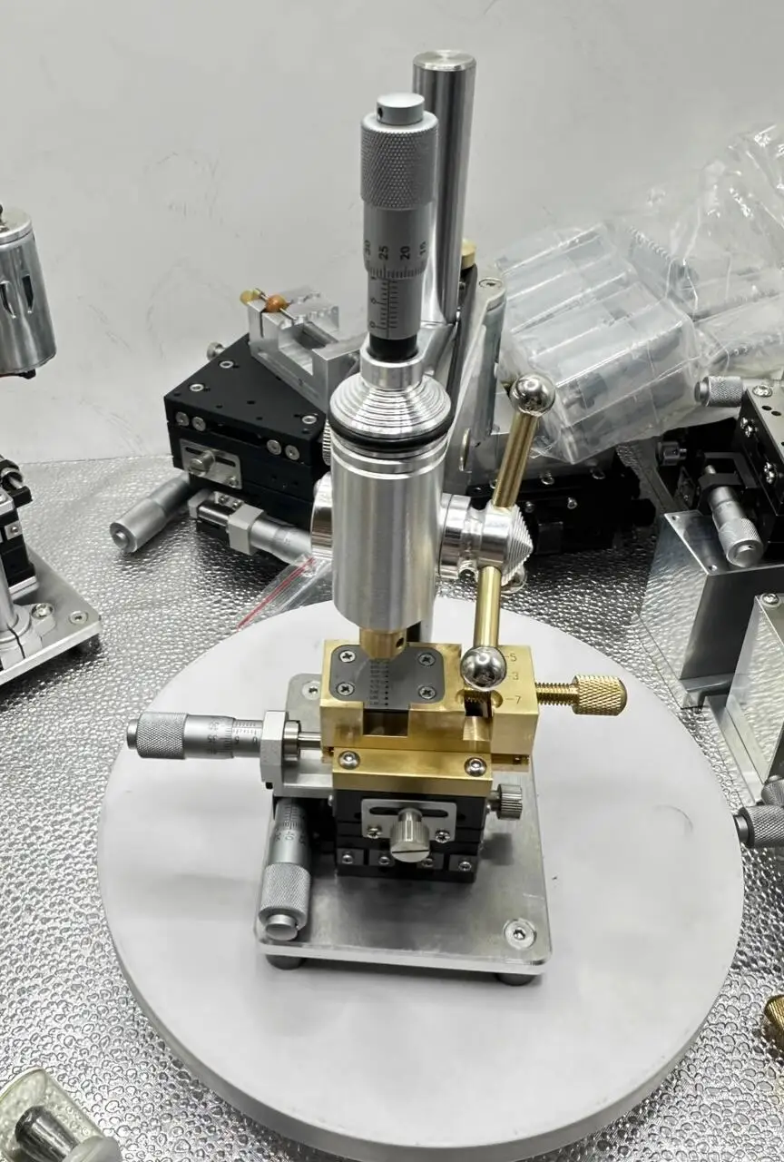 110v - 220V Table Drill High-precision Bench Drill Mini Drilling Machine With Copper Table Pliers For Repairing Watches