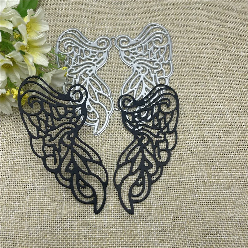 Wing Frame Metal Cutting Dies Stencils For DIY Scrapbooking Decorative Embossing Handcraft Template