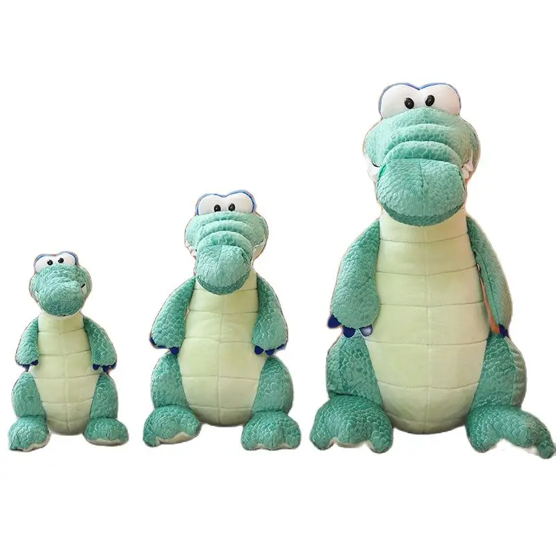 

New 25/35/50cm Hot Sale Crocodile Kawaii Plush Toy Super Soft Princess Stuffed Animals Doll Cushion Birthday Xmas Gift For Kids