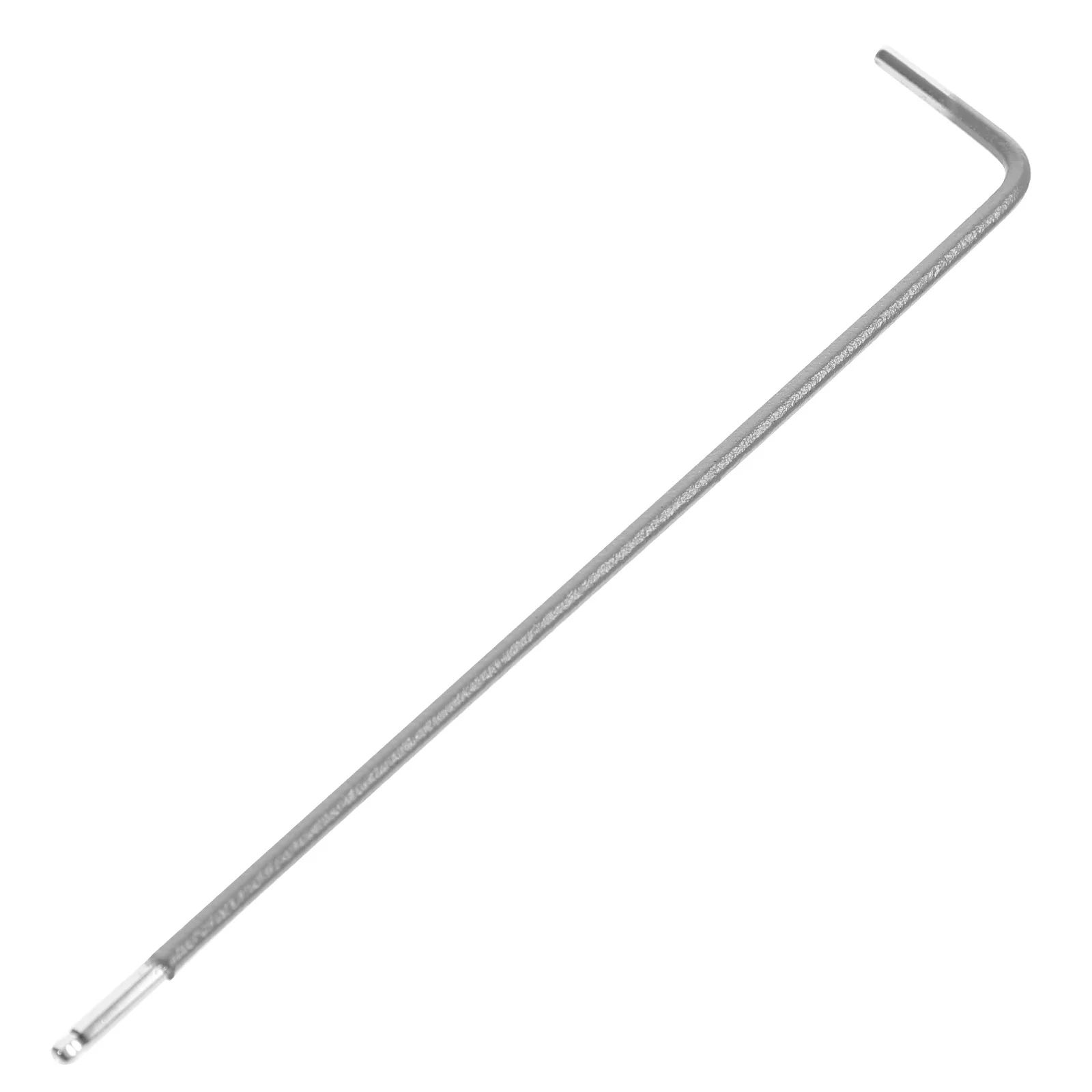 

Ball End Hex Key Wrench 2mm L Shaped Long Arm Spanner High Hardness Steel Repair Tool for Furniture Door Handle Appliance Repair