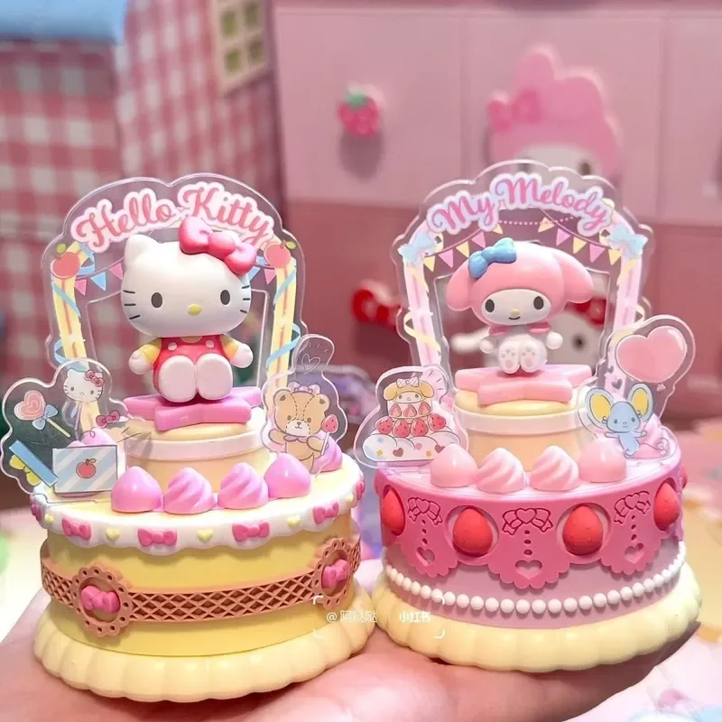 

Sanrio Sweet Find Bakery Series Blind Box Hello Kitty Melody Cute Ornaments Gift desktop ornament home decoration blind box