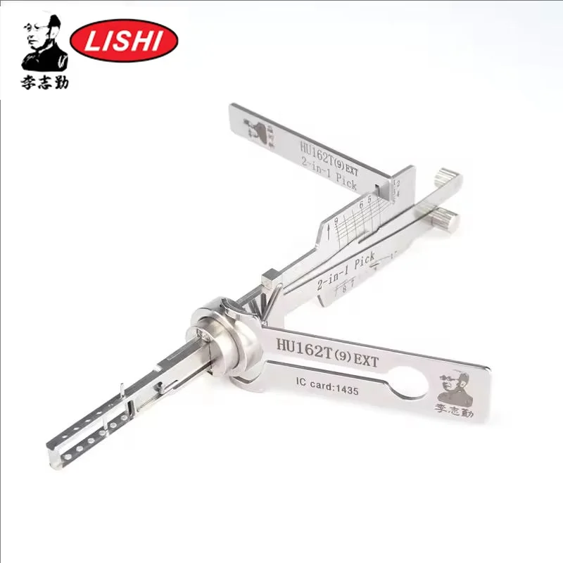 LISHI 2 in1  HU162T(10) EXT HU162T(9) EXT outil pour professionnel serrurier fournitures outils de réparation