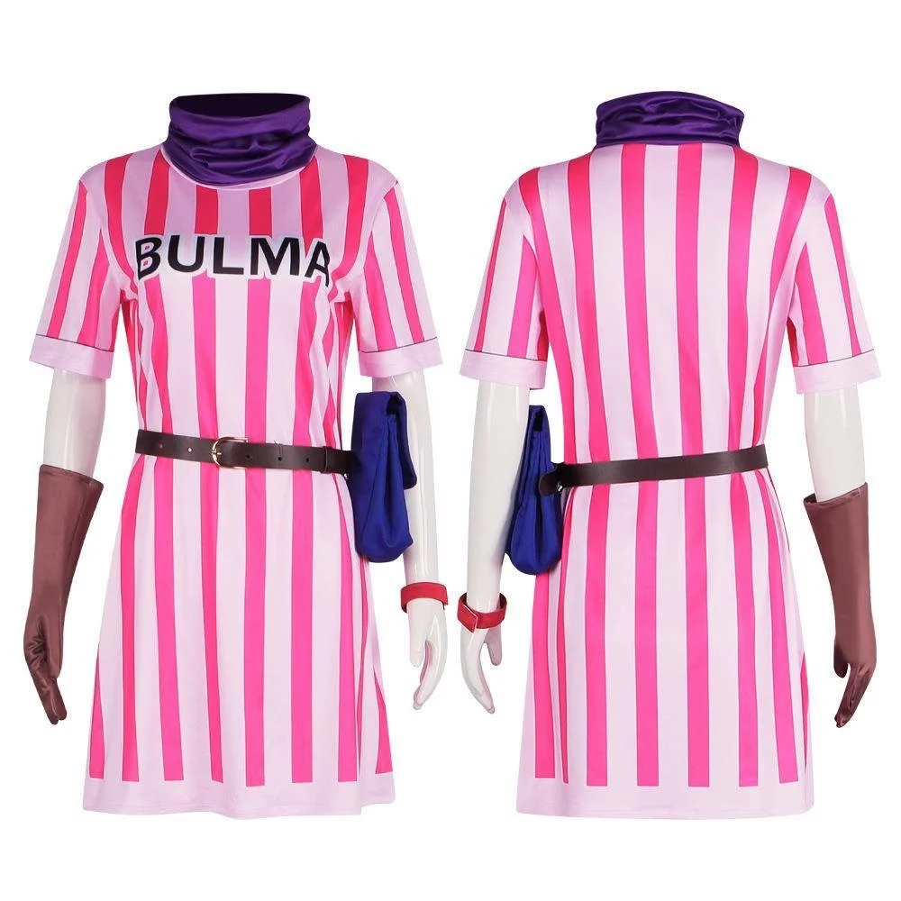 

Cosplay Costume Bulma Girl Halloween Dress Women's Traditional Clothing Stage Performance Hanfu Summer 2024