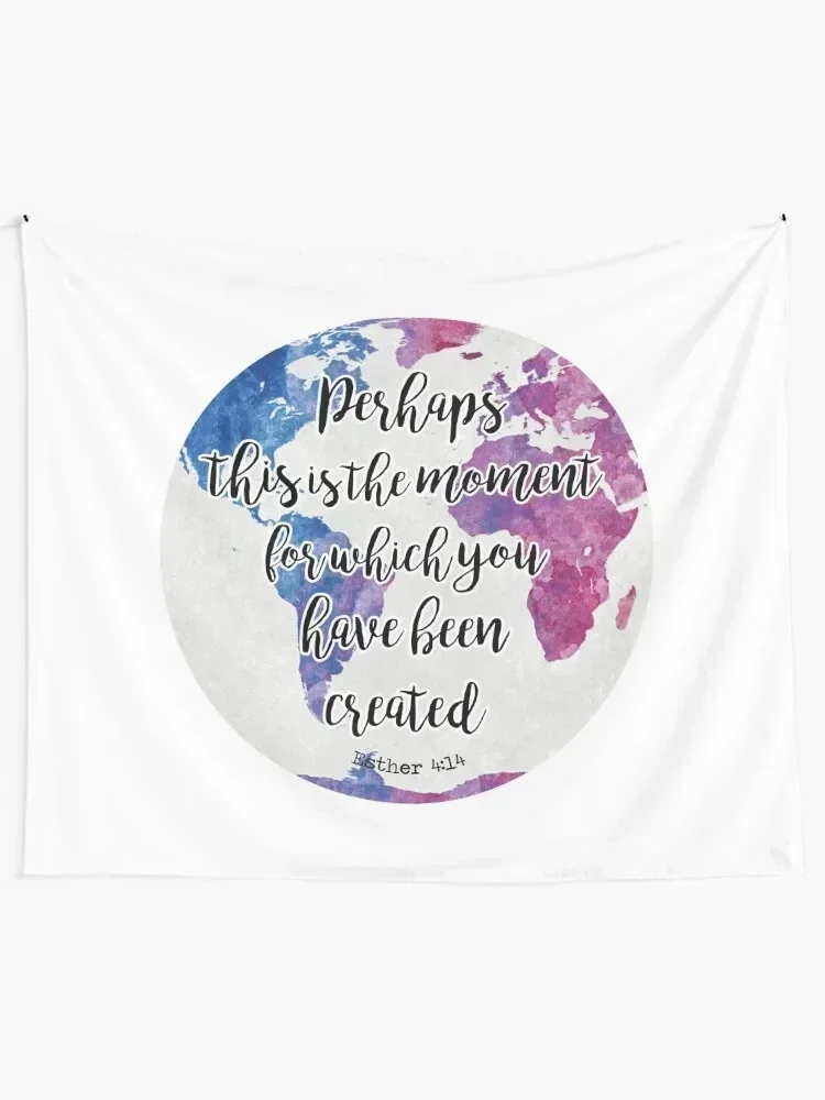 Esther 4:14 colores Tapestry Funny Things To Decorate The Room Tapestry