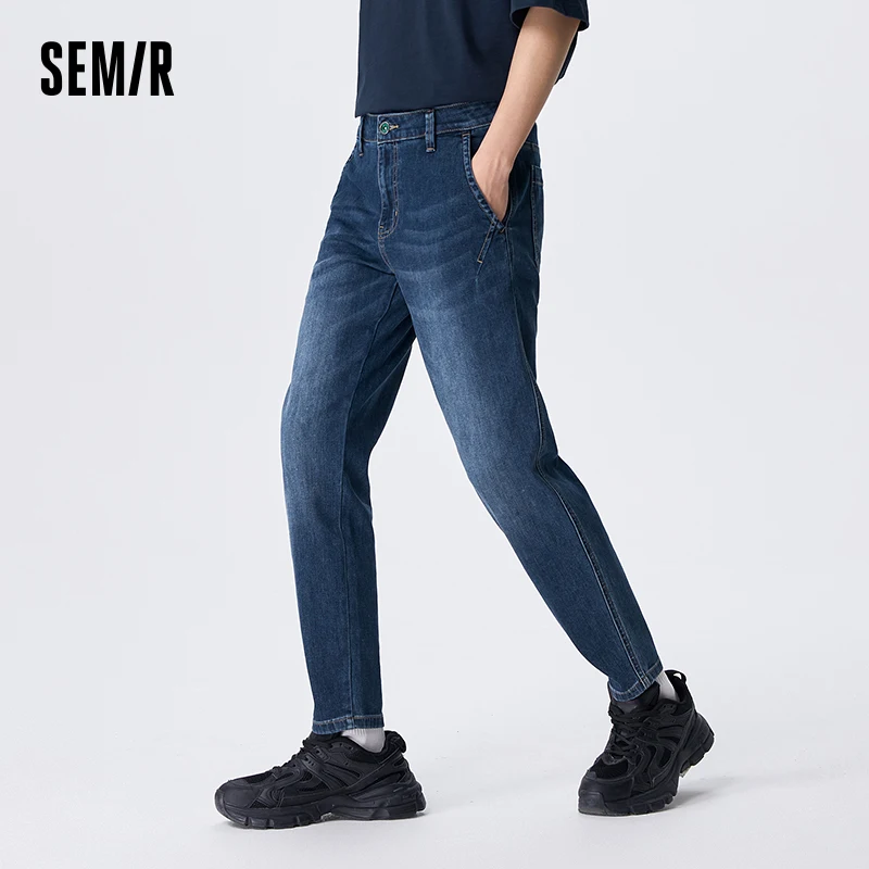 

Джинсы Semir Мужские Винтажные, Новинка лета 2024