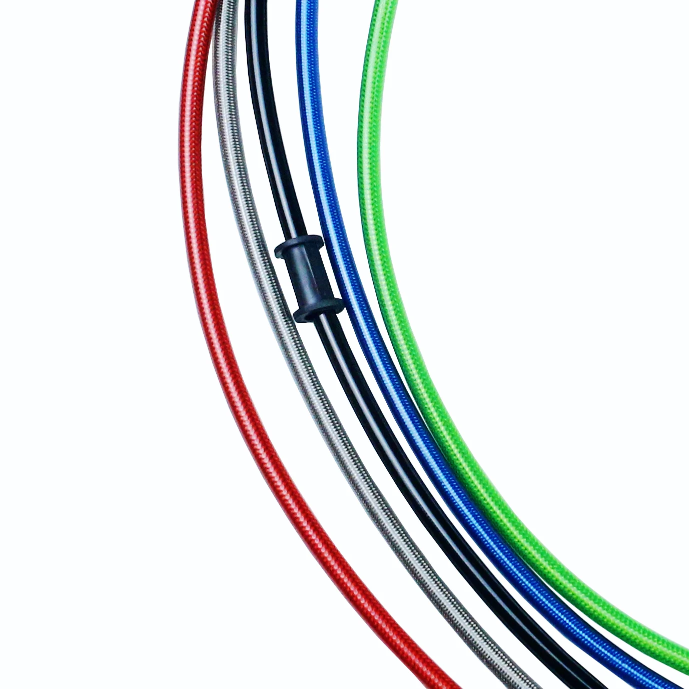 400mm - 2200mm 28 & 90 degrees multicolour Motorcycle Hydraulic Brake Hose Line Cable M10 Banjo Pipe Line Braided oil hose