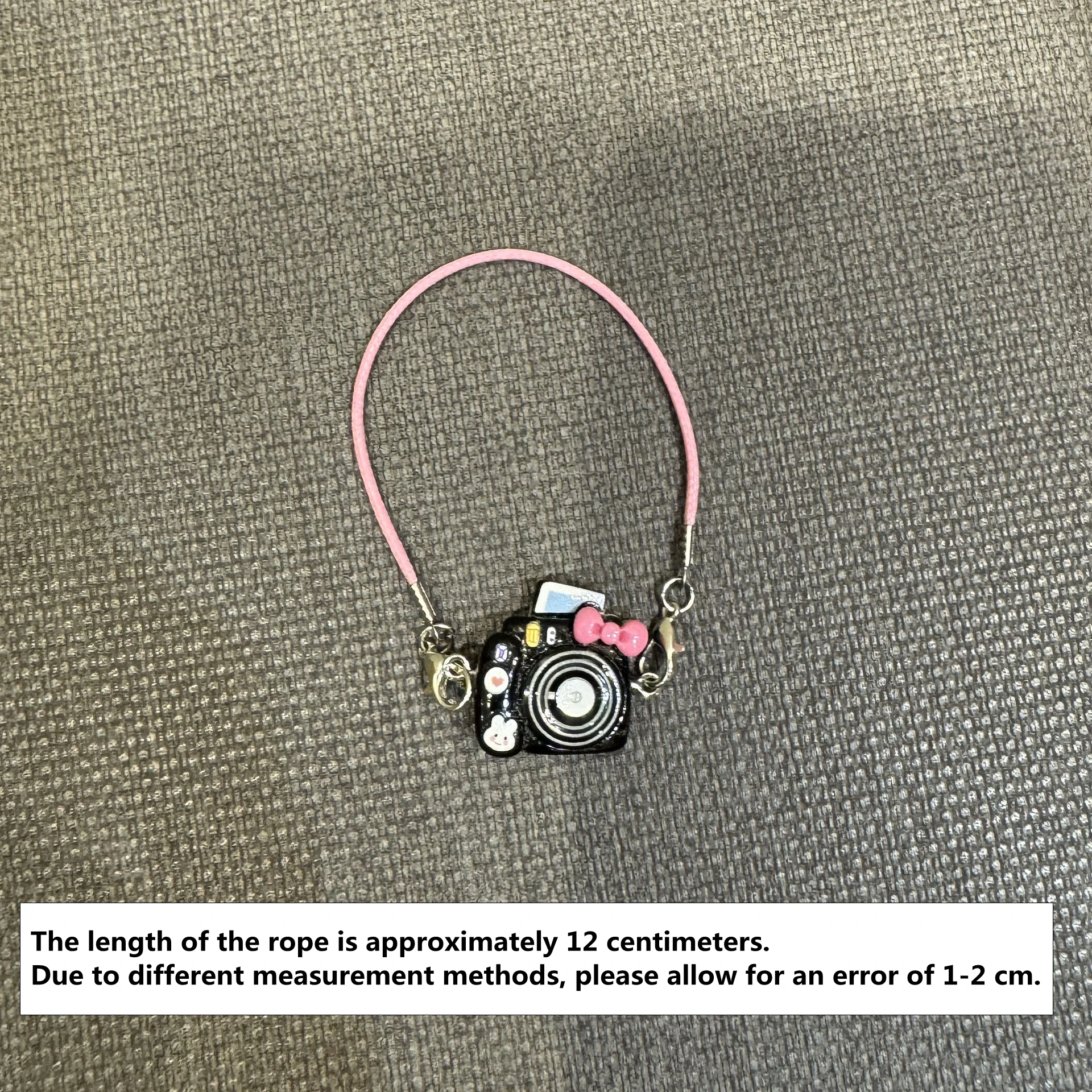 1/6 BJD 인형용 미니 카메라, 인형 옷장난감, 인형집 액세서리, 귀여운 장식 펜던트, 17cm 라부부 인형 액세서리 장난감