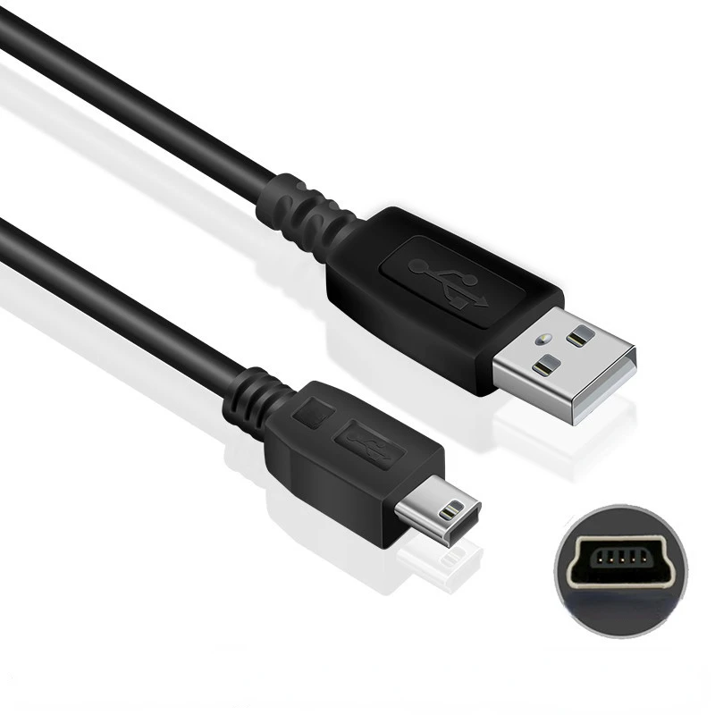 1pc V3 kabel danych Mini 5P kabel do ładowania USB linia w starym stylu interfejs danych do odtwarzacza MP3 / MP4 kabel USB do ładowania