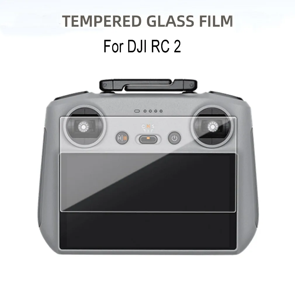 Tempered Glass Lens Film for DJI RC 2 Remote Control Anti-Scratch HD Screen Protector Air 3 Drone Protective Accessory