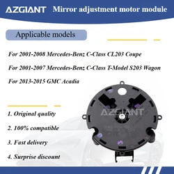 For Benz C-Class CL203 2001-2008 T-Model S203 2001-2007 GMC Acadia 2013-2015 Authentic Wing Mirror Adjustment Motor Assembly