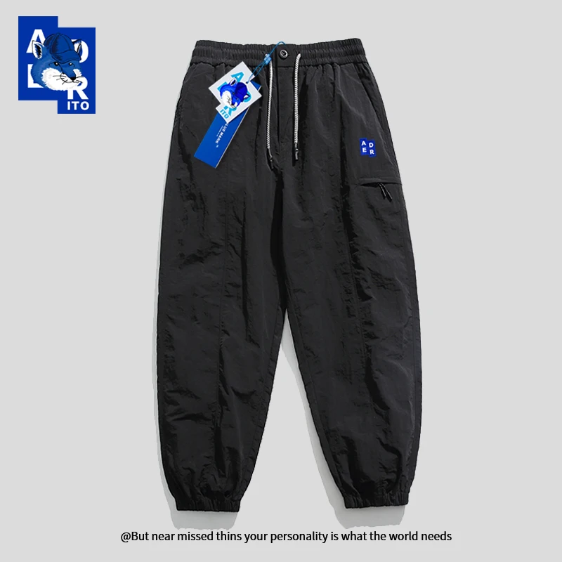 

Классические брюки ITO Qui Dry для активного отдыха, дышащие, длинные, парные, повседневные, из полиэфирного волокна, свободного кроя